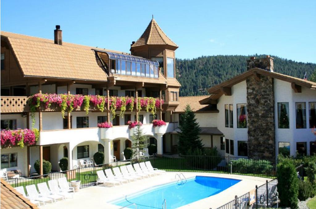 Enzian Inn Leavenworth Chambre photo